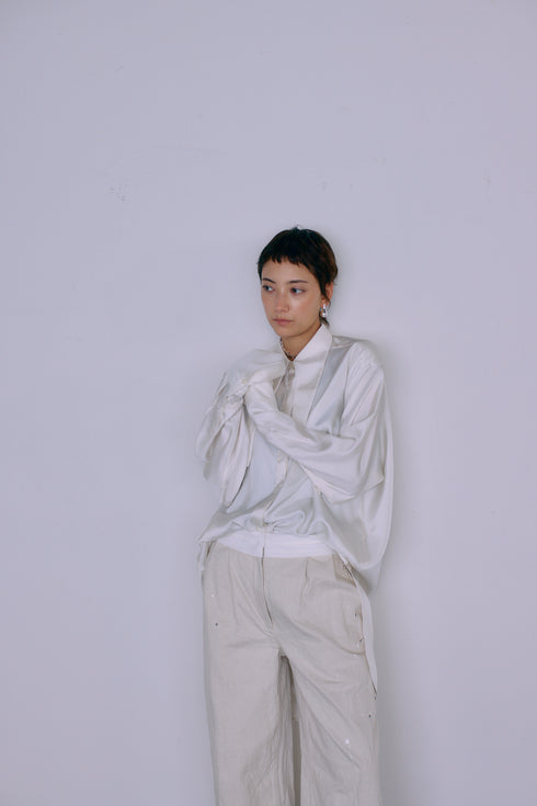 ✧ NEW ✧ silky drape shirt(予約商品)